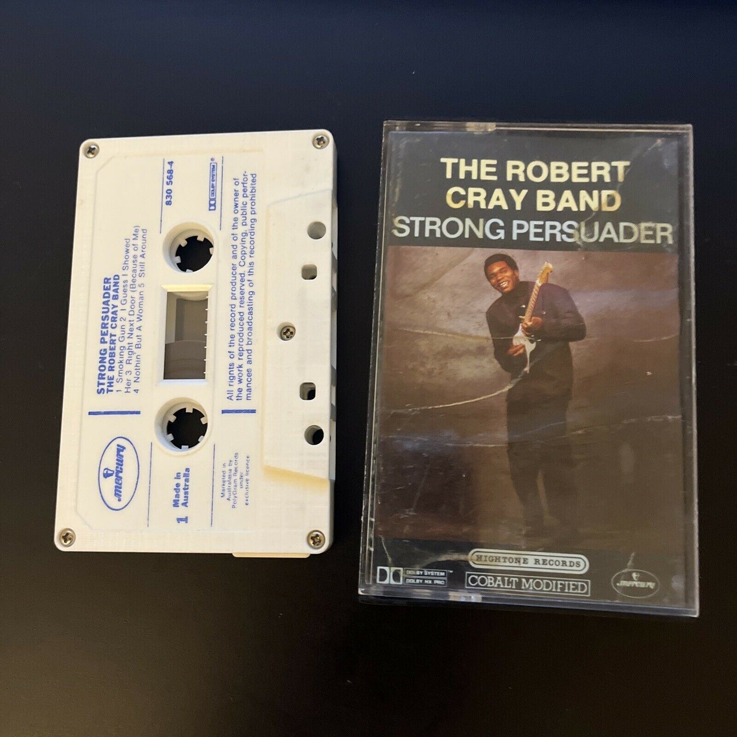 The Robert Cray Band - Strong Persuader (Cassette Tape, 1986)