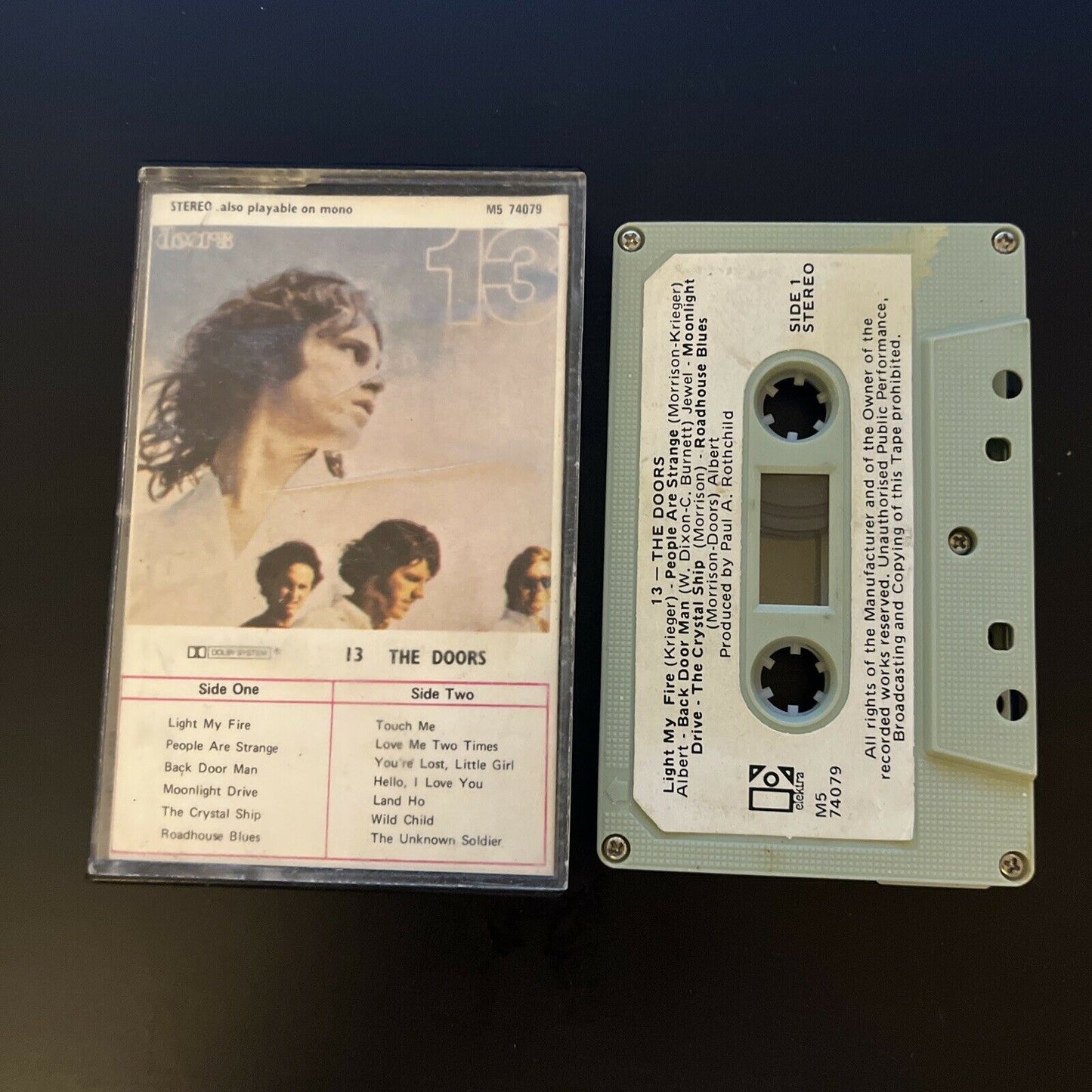 The Doors - 13 (Cassette Tape, 1970)