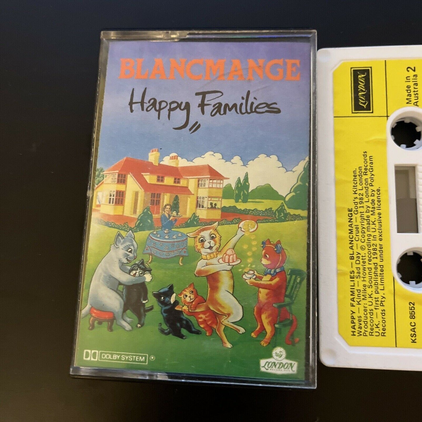 Blancmange - Happy Families (Cassette Tape, 1982)