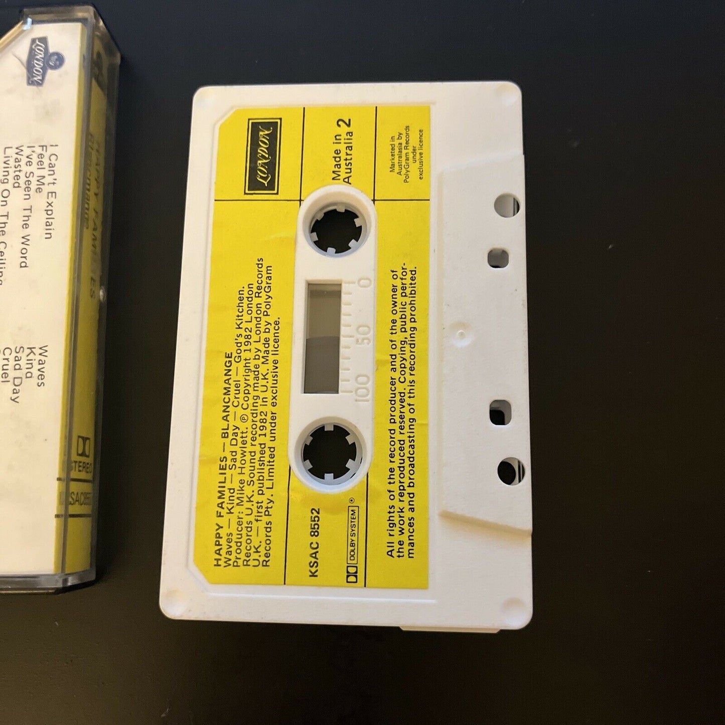 Blancmange - Happy Families (Cassette Tape, 1982)