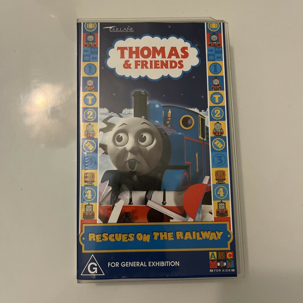 Thomas & Friends Rescues On The Railway VHS Video 2001 PAL – Retro Unit