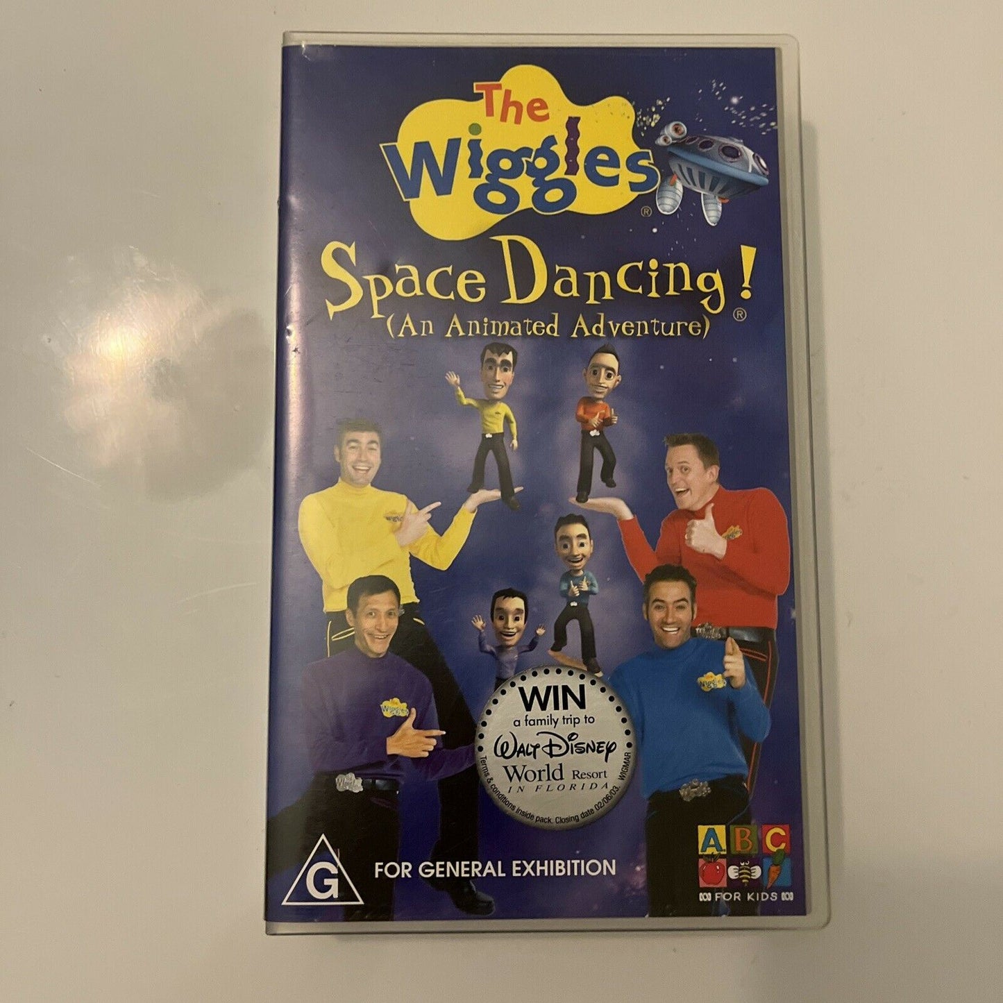 The Wiggles - Space Dancing! (VHS, 2003) PAL