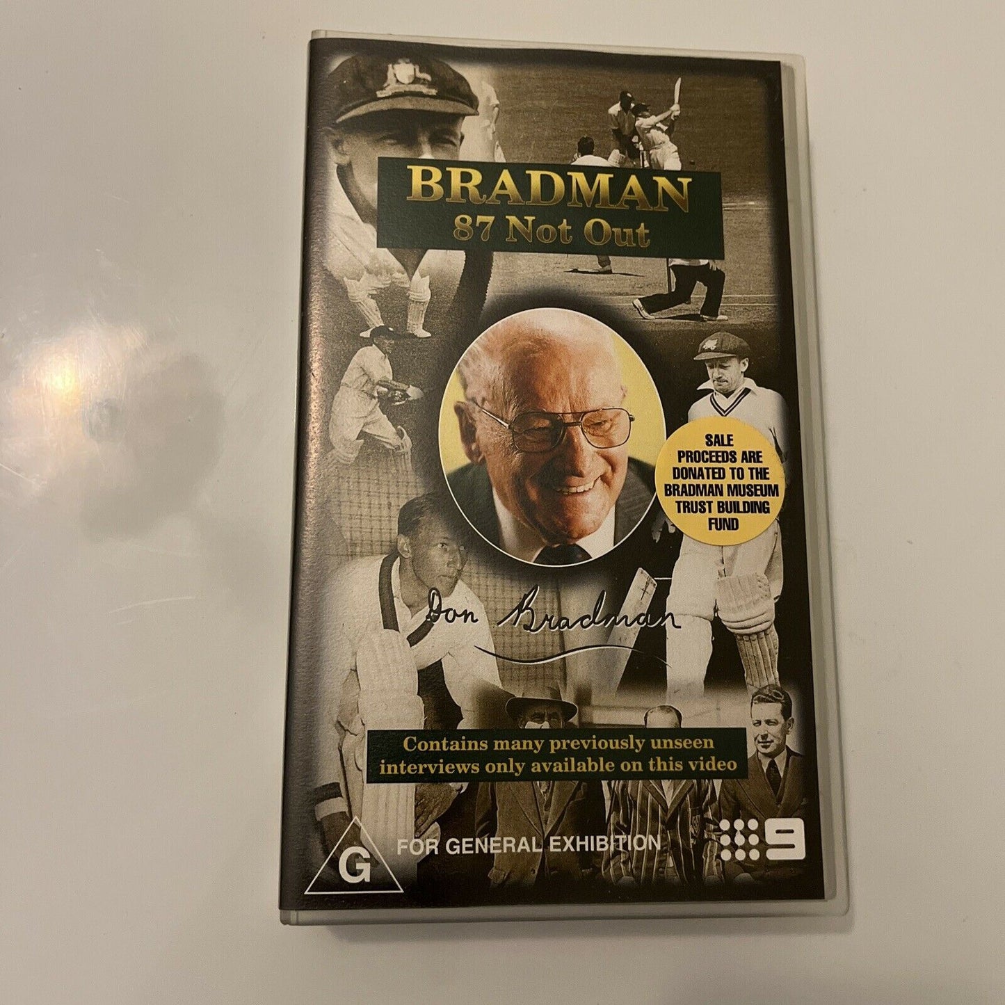 Bradman 87 Not Out (VHS, 1996) PAL