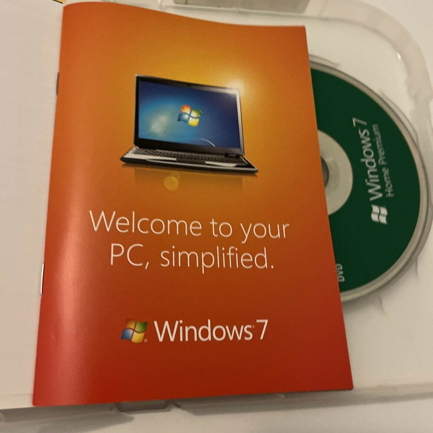 Windows 7 Home Premium Upgrade PC DVD-ROM