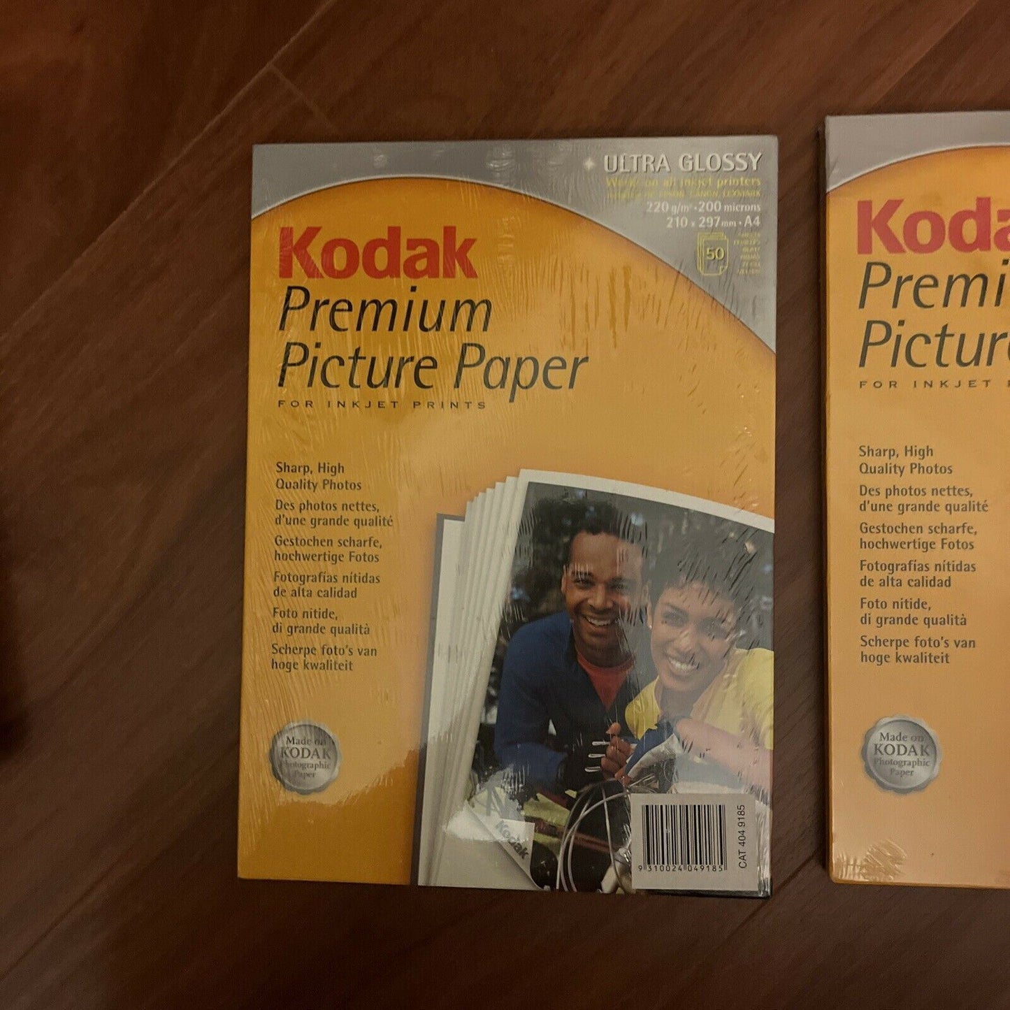 100 Sheet Gloss A4 Kodak Premium Ultra Glossy Picture Paper for Inkjets Printers