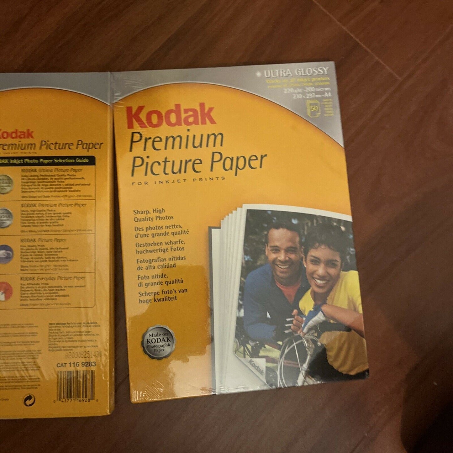 100 Sheet Gloss A4 Kodak Premium Ultra Glossy Picture Paper for Inkjets Printers