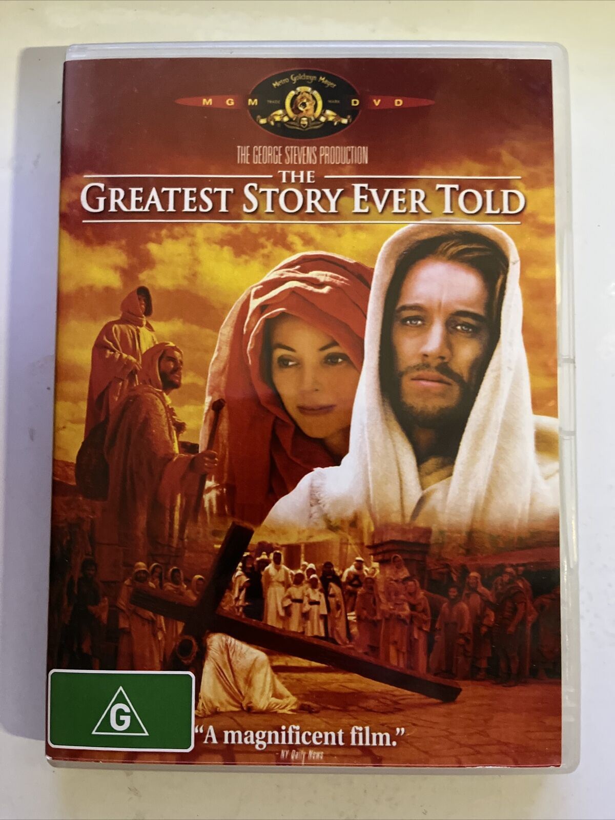 The Greatest Story Ever Told (DVD, 1965) Max Von Sydow, Charlton Heston