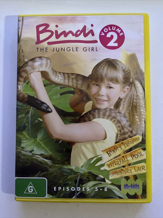 Bindi - The Jungle Girl Vol 2 (DVD, 2008) Bindi Irwin. Region 4