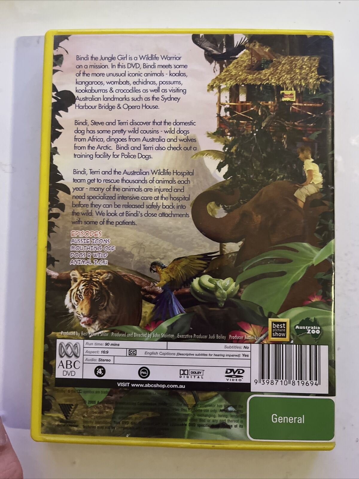 Bindi - The Jungle Girl Vol 2 (DVD, 2008) Bindi Irwin. Region 4