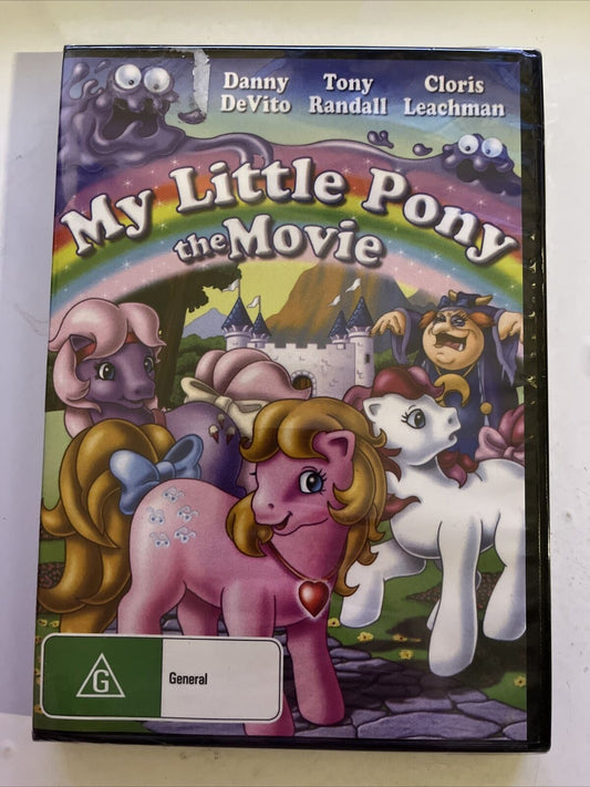 *New Sealed* My Little Pony - The Movie (DVD,1986) All Regions