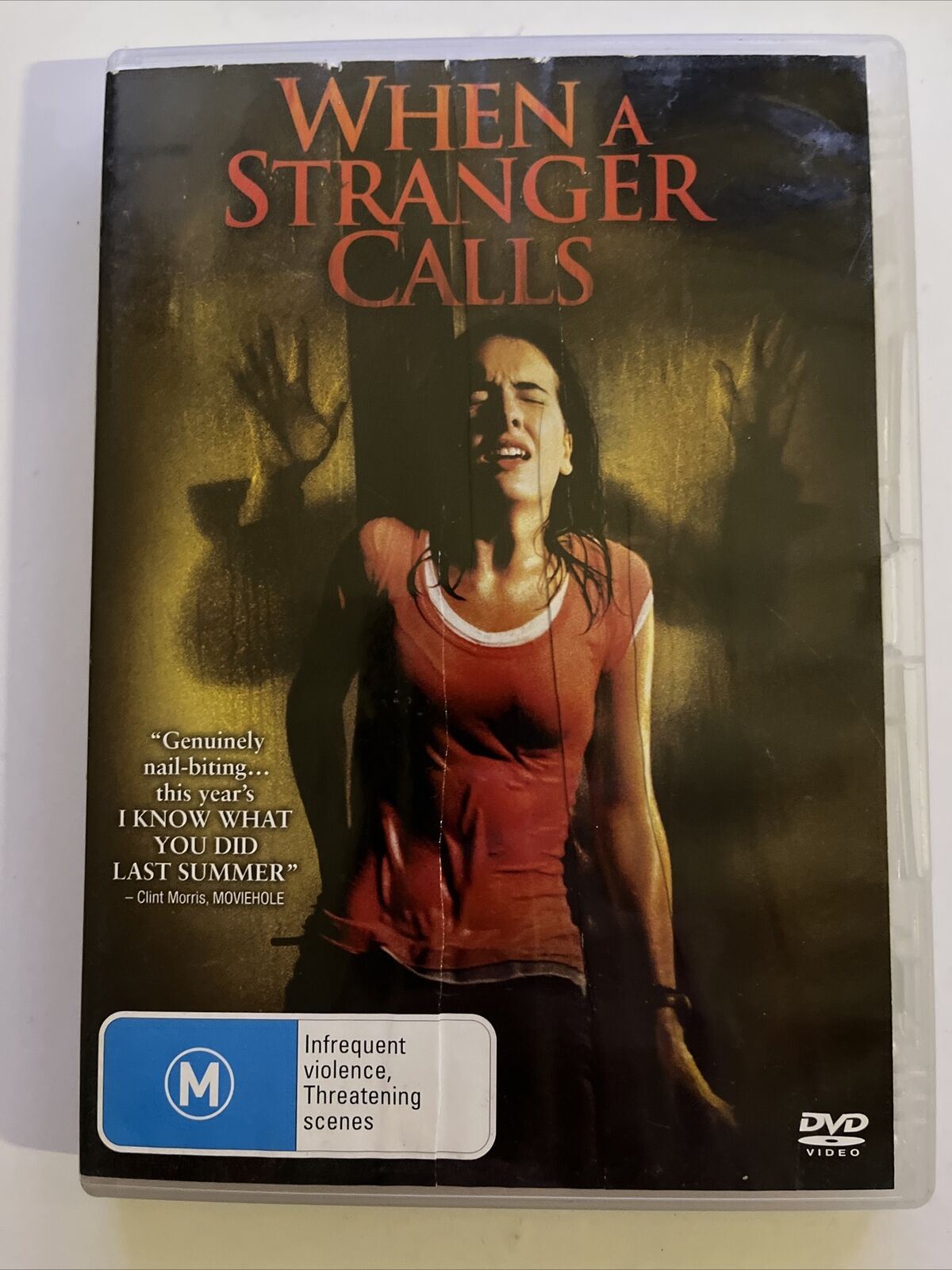 When A Stranger Calls (DVD, 2006) Camilla Belle, Tommy Flanagan, Region 4