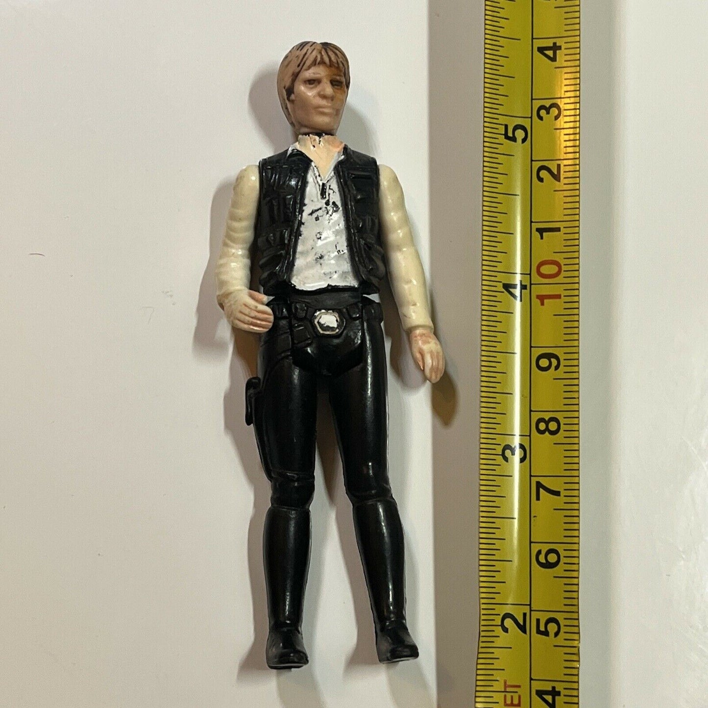 1977 Vintage Star Wars Han Solo Small Head Original Kenner Action Figure
