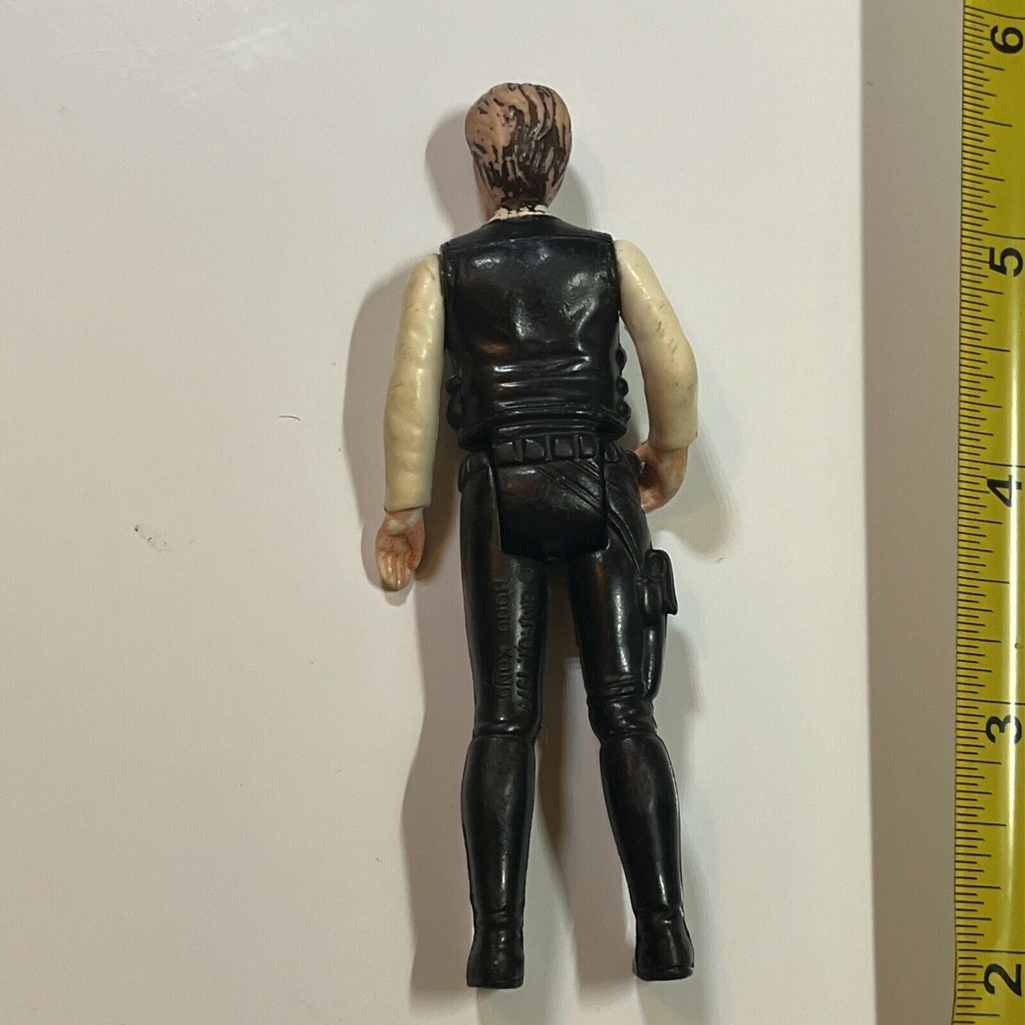 1977 Vintage Star Wars Han Solo Small Head Original Kenner Action Figure