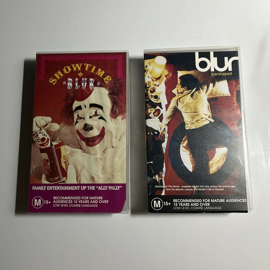 Blur - Starshaped / Show Time (VHS, 1995) PAL