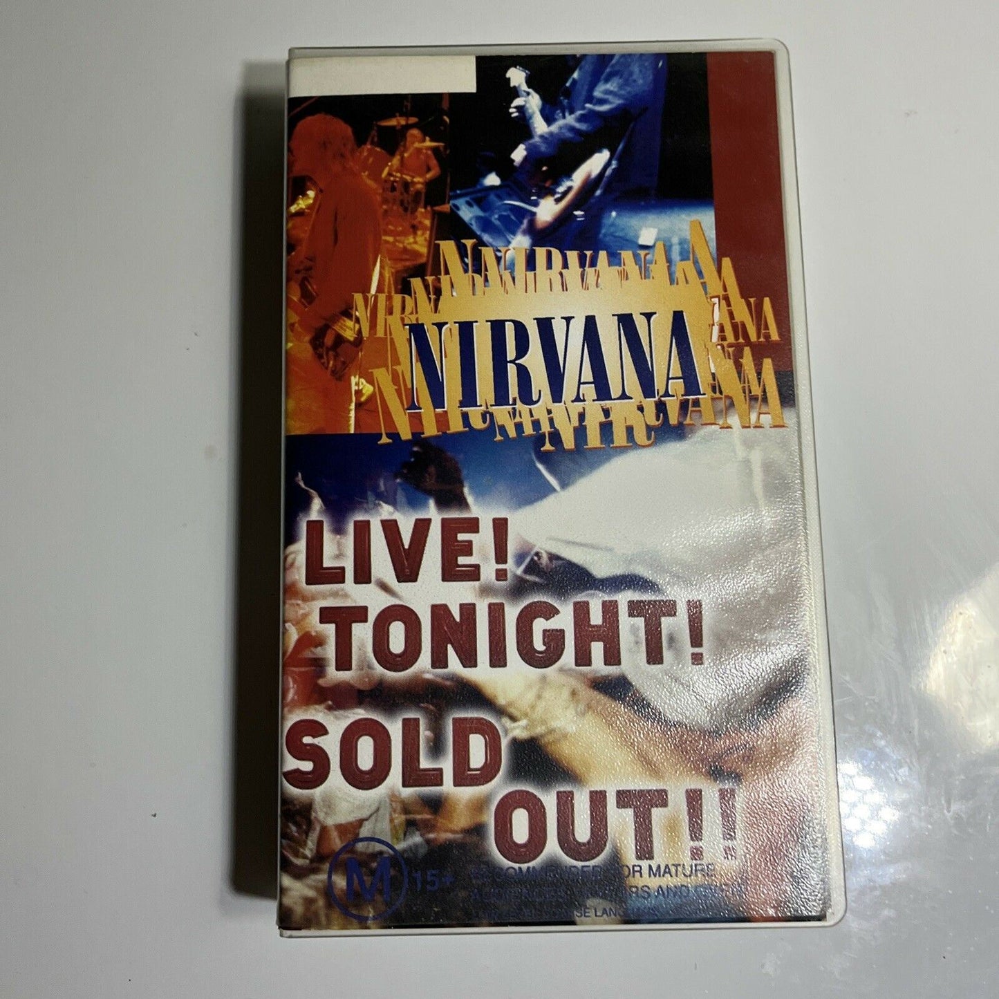 Nirvana - Live Tonight Sold Out (VHS, 1994) PAL