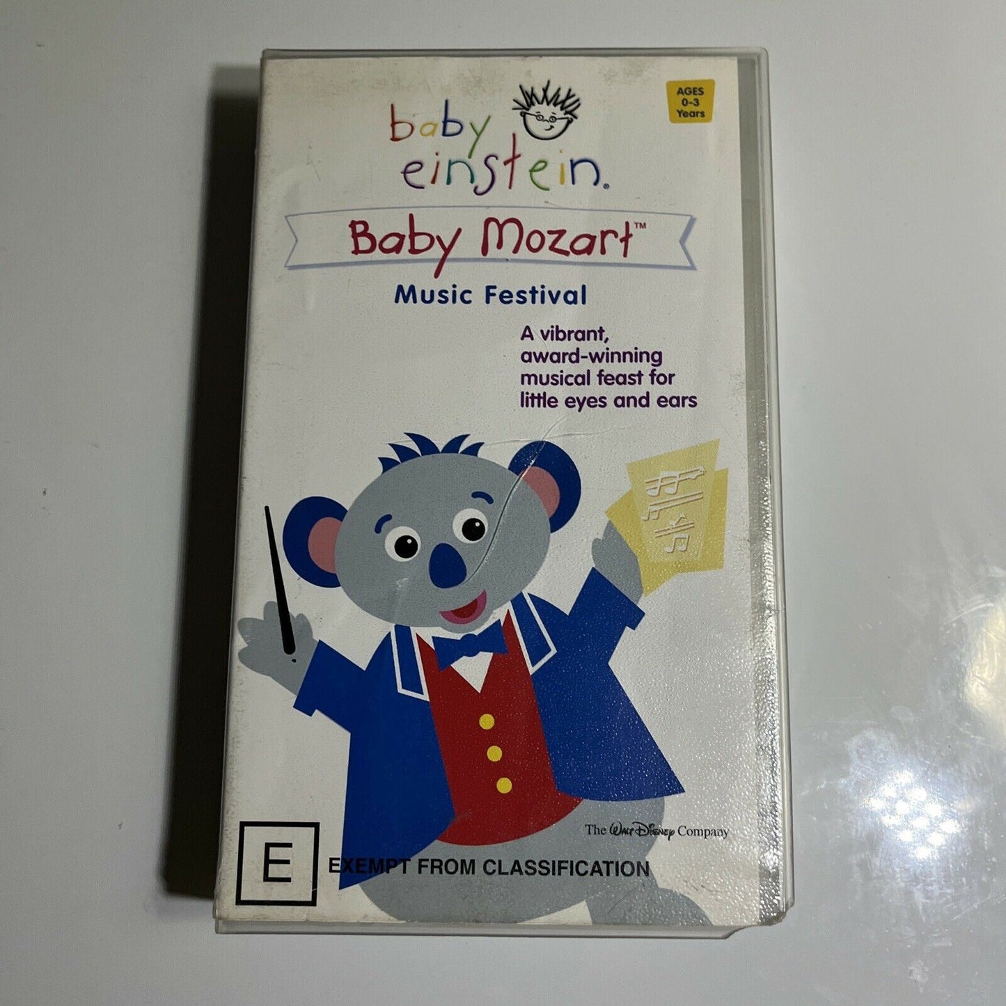 Baby Einstein - Baby Mozart Music Festival / Neighbourhood Animals (VHS) PAL