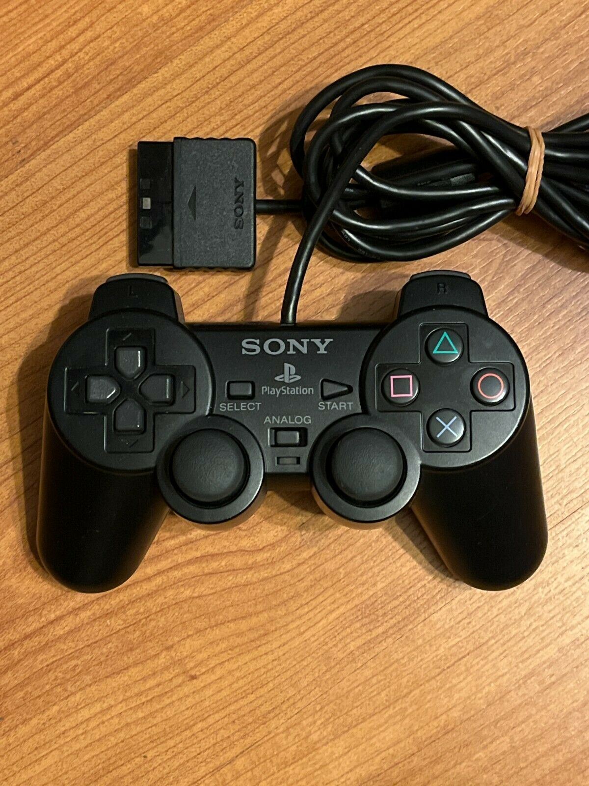 Two Controller Ps2 Official Sony PlayStation 2 DualShock PS2 Controller 100% Genuine Test ...