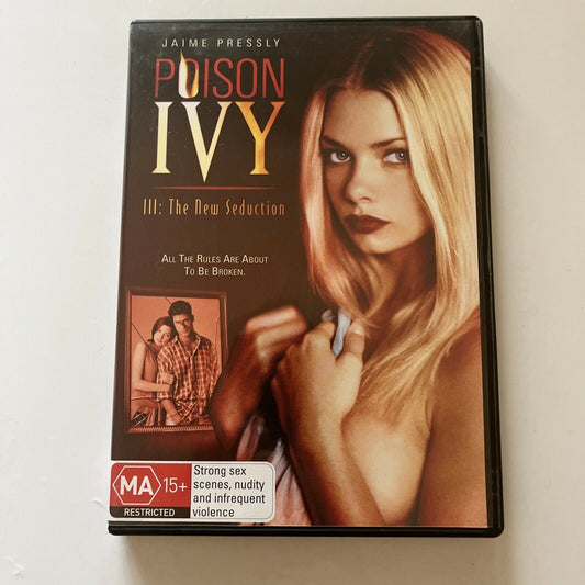 Poison Ivy 3 - The New Seduction (DVD, 1997) Jaime Pressly, Region 4