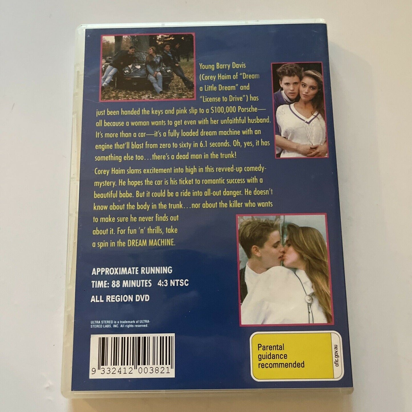 Corey Haim: Dream Machine (DVD, 1991) All Regions – Retro Unit