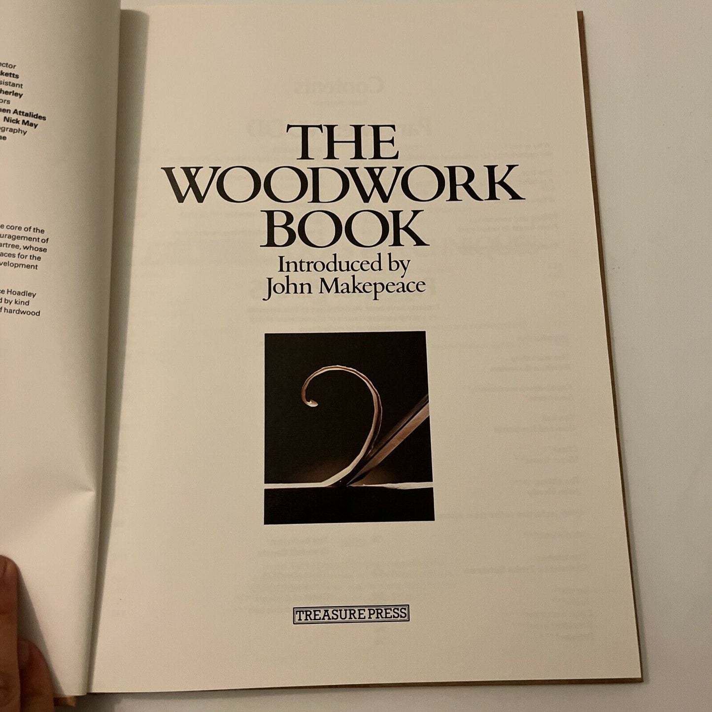 The Woodwork Book by Reed Editions (Hardback, 1988) John Makepeace