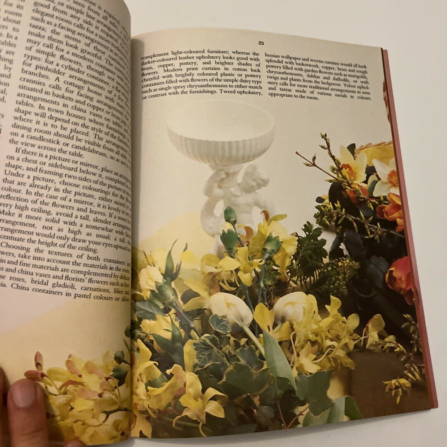 Arranging Flowers by Barbara Pearce 1985