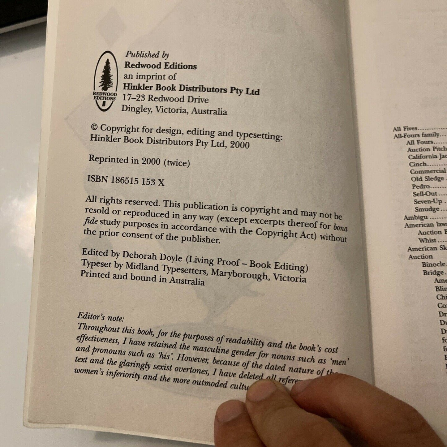 Hoyle’s official rules of card games including instructions & strategies