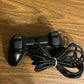 Genuine Sony PlayStation 2 CONTROLLER Black Analog Dual Shock PS1 PS2  SCPH-1200