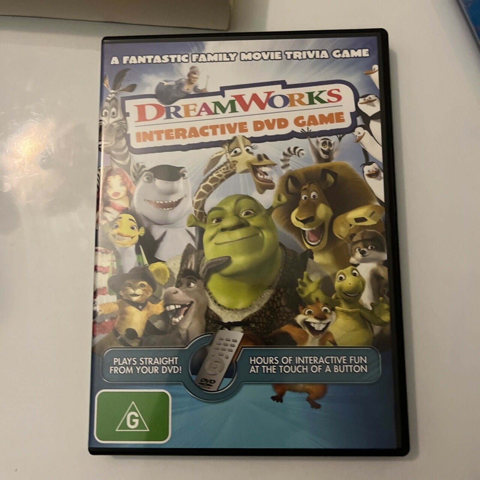 Shark Tale & Dreamworks Interactive DVD Game (DVD, 2004) Region 4
