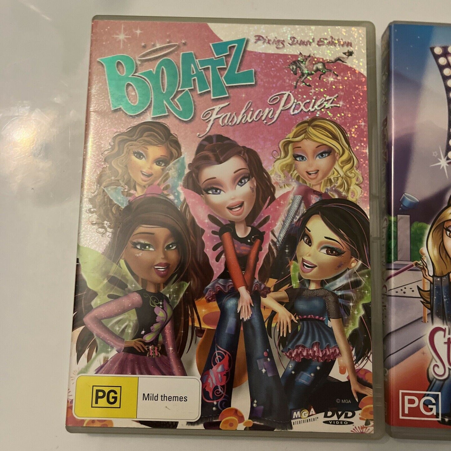 Bratz: Fashion Pixiez / Starrin' & Stylin (DVD, 2004, 2-Disc) Region 4