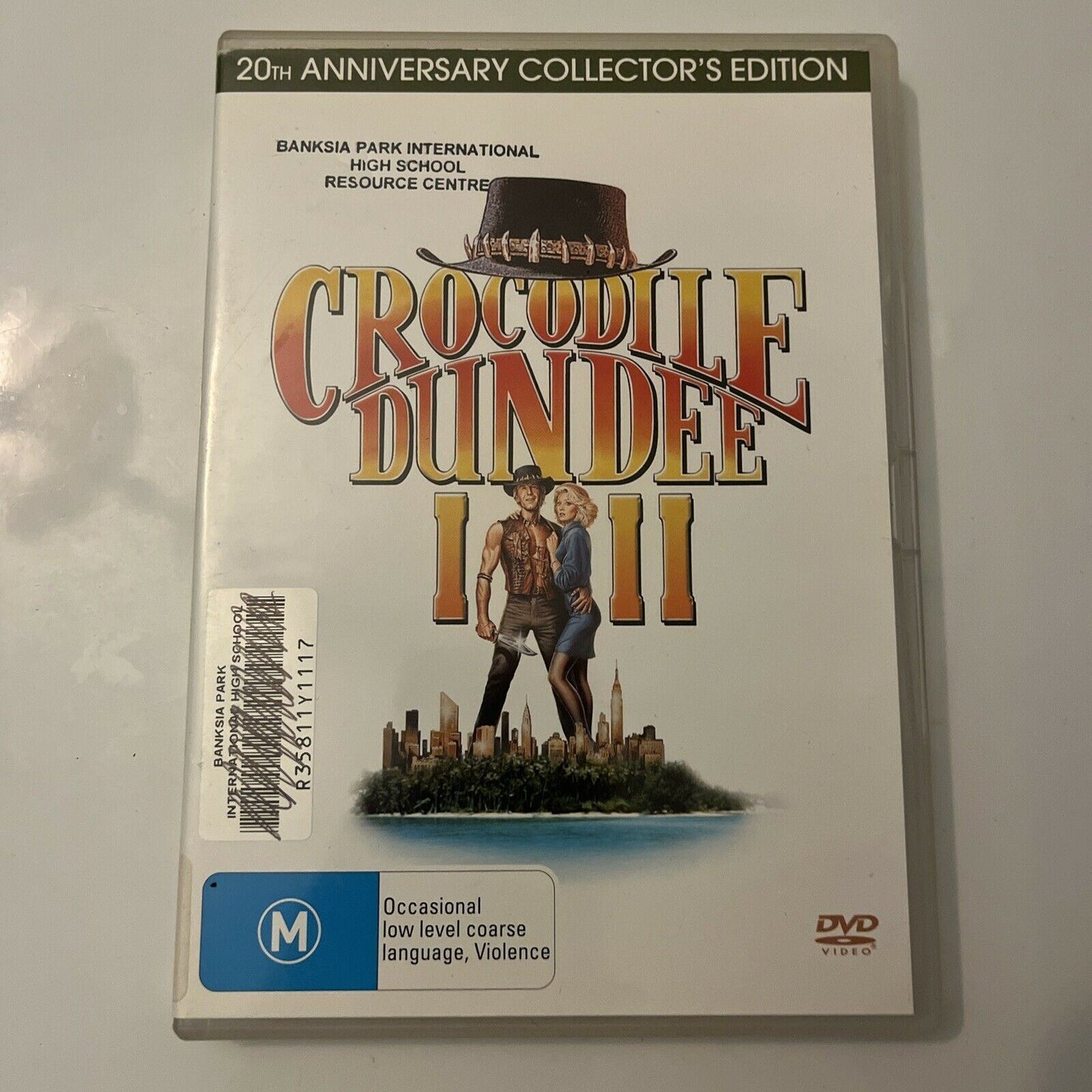 Crocodile Dundee 1 & 2 - 20th Anniversary Edition (DVD, 1988, 2-Disc) Region 4