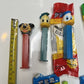 8x Disney Pez Dispensers Goofy, Mickey Mouse, Donald Duck