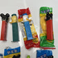 8x Disney Pez Dispensers Goofy, Mickey Mouse, Donald Duck