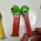 4x The Muppets Pez Dispenser: Kermit the Frog, Miss Piggy, Fozzie Bear