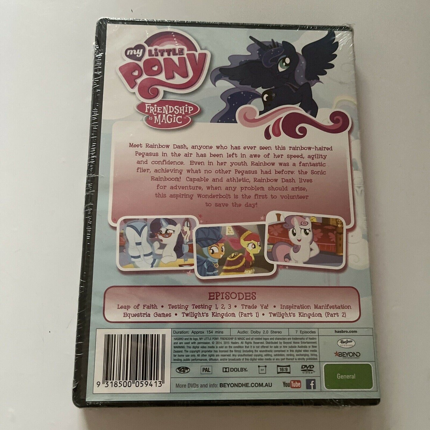 *New* My Little Pony: Friendship Is Magic - Equestria Games (DVD, 2014) Region 4