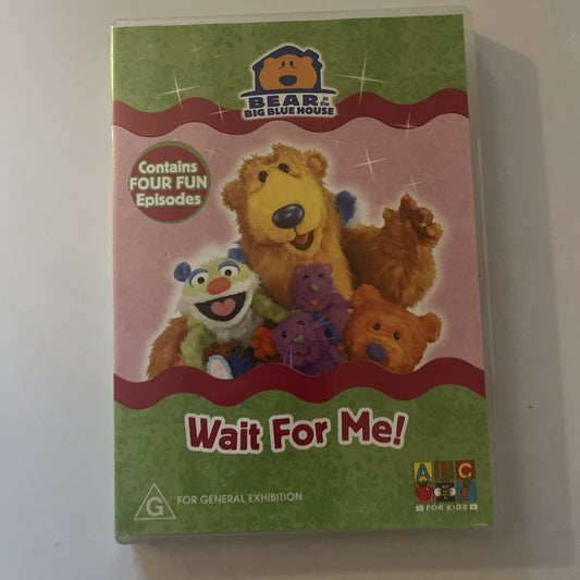 Bear In The Big Blue House - Wait For Me (DVD, 2004) Region 4
