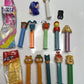 11x Pez Dispensers: Garfield, Batman, Barney, Pebbles, Tyke, The Ant & Aardvark