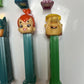 11x Pez Dispensers: Garfield, Batman, Barney, Pebbles, Tyke, The Ant & Aardvark