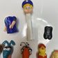 11x Pez Dispensers: Garfield, Batman, Barney, Pebbles, Tyke, The Ant & Aardvark