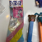 11x Pez Dispensers: Garfield, Batman, Barney, Pebbles, Tyke, The Ant & Aardvark