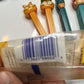 11x Pez Dispensers: Garfield, Batman, Barney, Pebbles, Tyke, The Ant & Aardvark