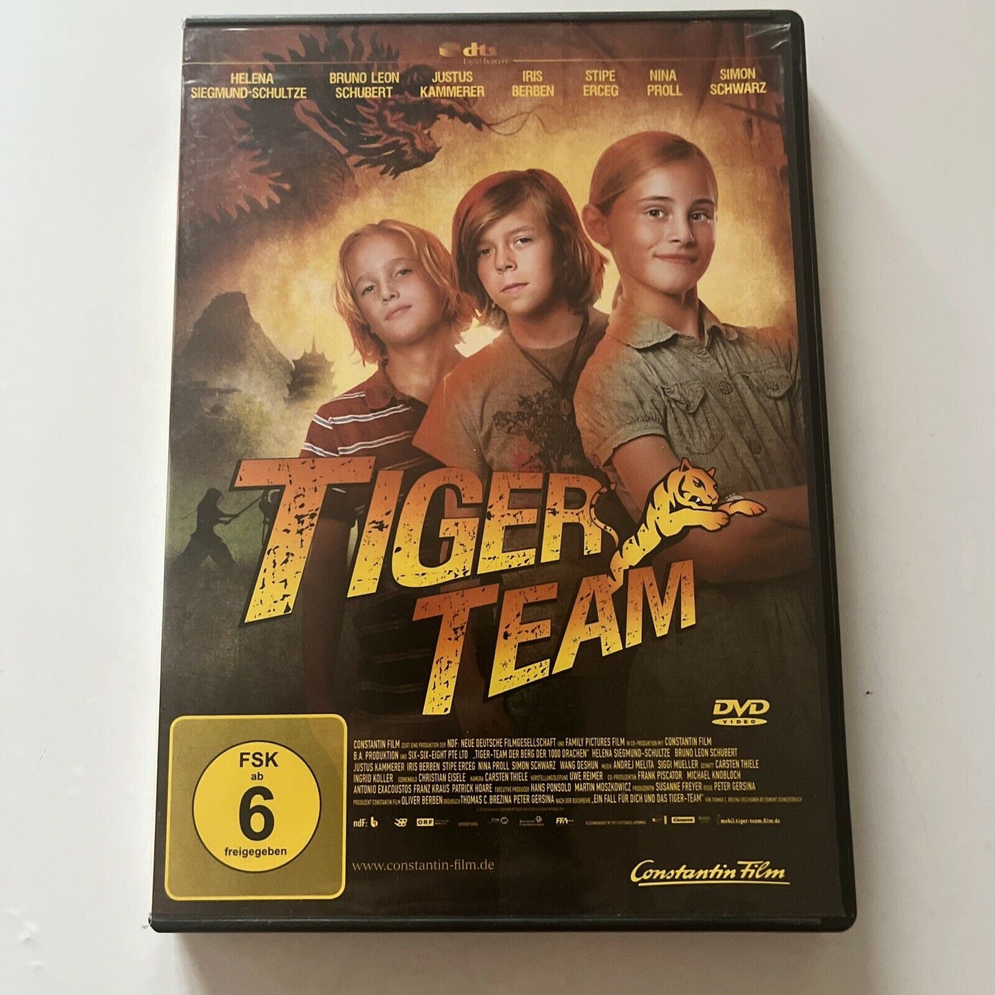 Tiger Team (DVD, 2010) German Kids Film  Justus Kammerer, Wang Deshun, Region 2