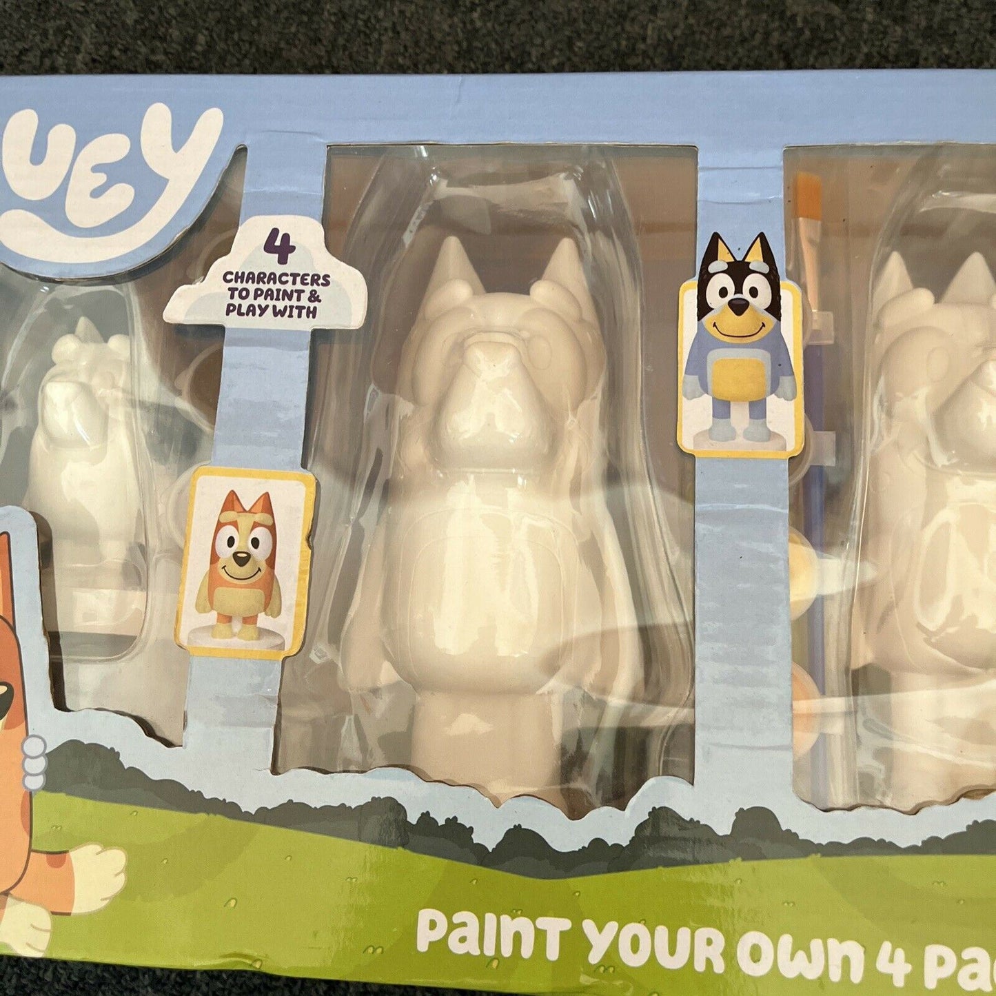 Bluey Paint Your Own Plaster 4 Pack Giftset