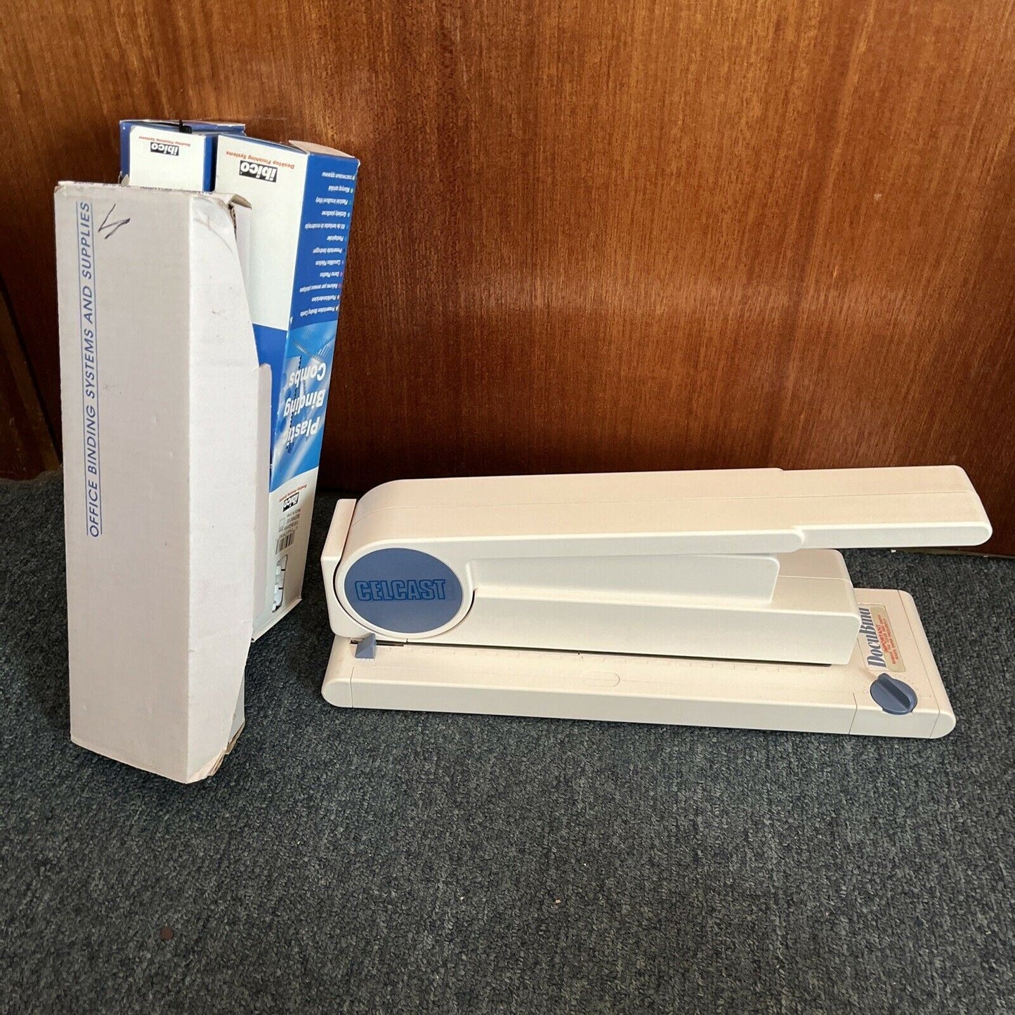 Celcast Docubind Binding & Punching Machine with Plastic Binding Combs