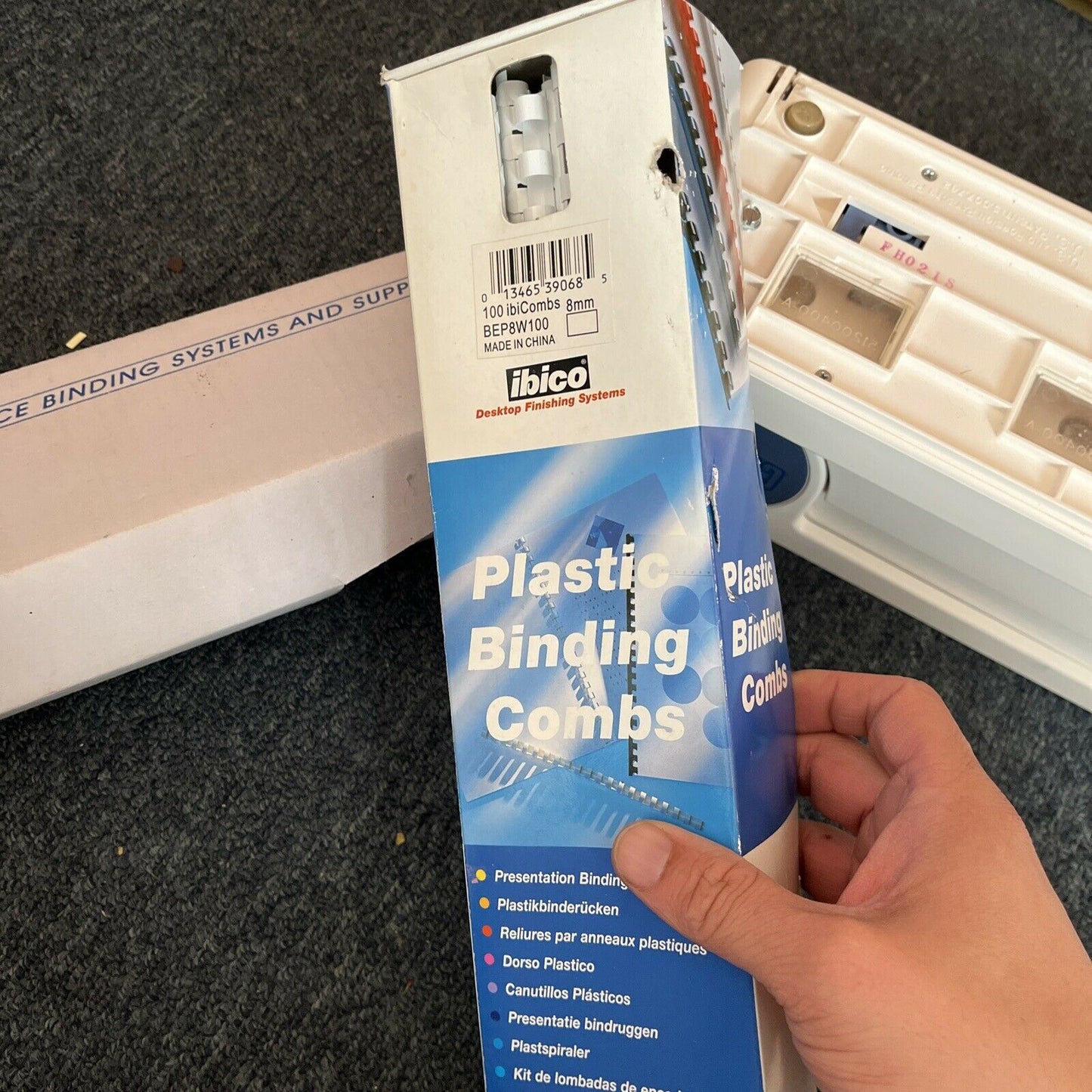 Celcast Docubind Binding & Punching Machine with Plastic Binding Combs