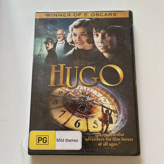 *New Sealed* Hugo (DVD, 2011) Ben Kingsley, Sacha Baron Cohen, Region 4
