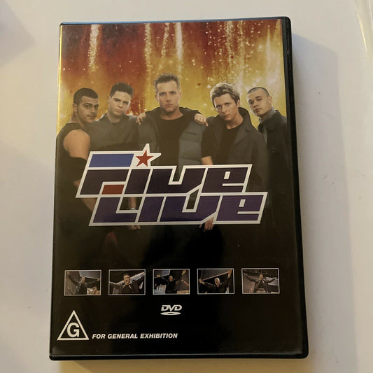 5ive Live (DVD, 2000) All Regions