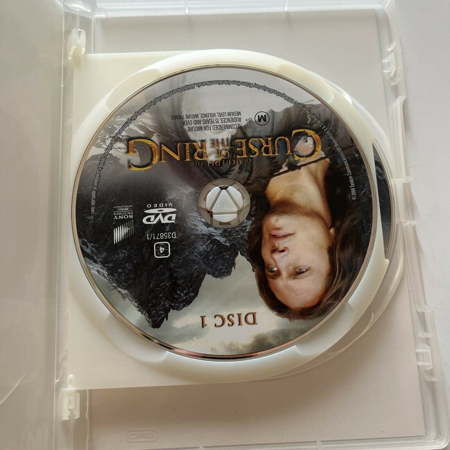 Curse Of The Ring (DVD, 2004, 2-Disc) Julian Sands, Max Von Sydow, Region 4