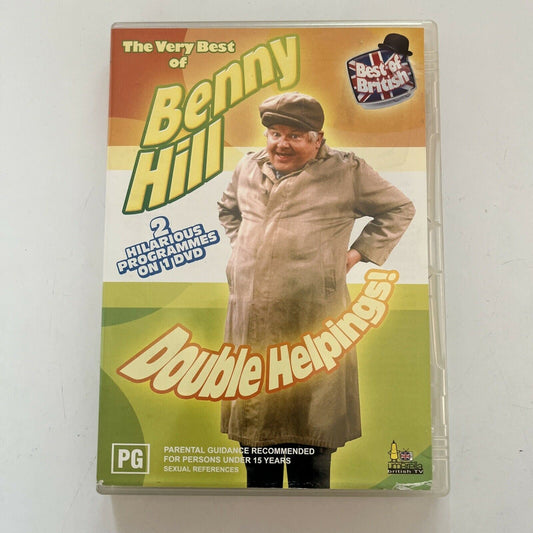 Benny Hill - Double Helpings (1990-98) (DVD, 1990) All Regions