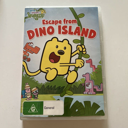 Wow! Wow! Wubbzy! - Escape From Dino Island (DVD, 2010) Region 4