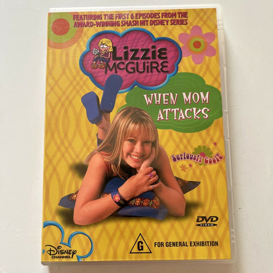 Lizzie McGuire - When Mom Attacks : Vol 1 (DVD, 2001) Hilary Duff  Region 4
